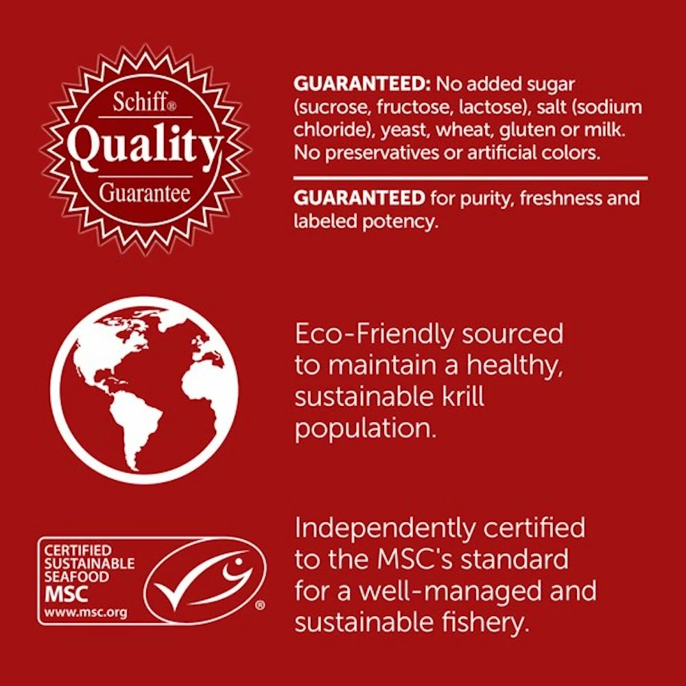 Schiff MegaRed Superior Omega-3 Krill Oil - 350mg - 120 Softgels Accessories