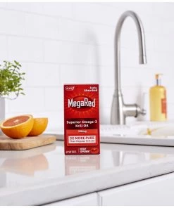 MegaRed Superior Omega-3 Krill Oil - 350mg - 60 Softgels - Schiff Accessories