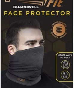 Copper Fit GuardWell Face Protector Gray - One Pair - As Seen On TV