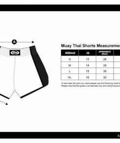 FAIRTEX SLIM CUT MUAY THAI SHORTS - BS1707 - White