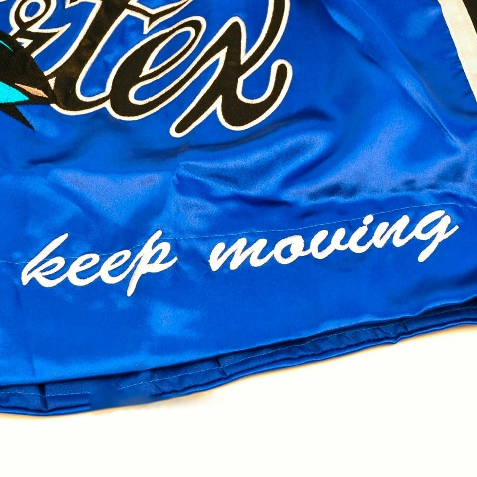 Muay Thai Shorts Fairtex "KEEP MOVING" Muay Thai Kickboxing Shorts - BS0645