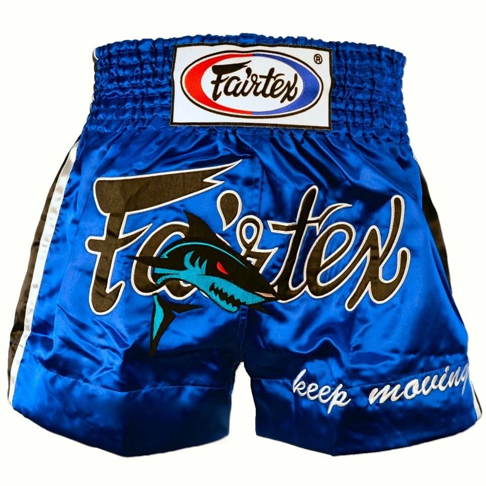 Muay Thai Shorts Fairtex "KEEP MOVING" Muay Thai Kickboxing Shorts - BS0645