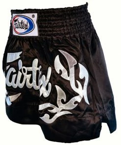 Muay Thai Shorts Fairtex "ETERNAL SILVER" Muay Thai Kickboxing Shorts - BS0647
