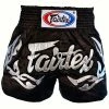 Muay Thai Shorts Fairtex "ETERNAL SILVER" Muay Thai Kickboxing Shorts - BS0647
