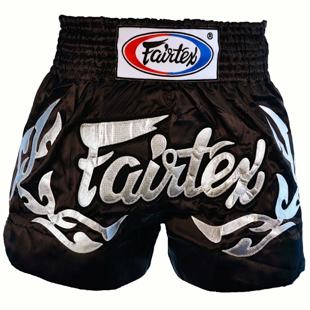 Muay Thai Shorts Fairtex "ETERNAL SILVER" Muay Thai Kickboxing Shorts - BS0647