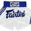Fairtex "BLUE STRIPES" Muay Thai Kickboxing Shorts - BS0655 Muay Thai Shorts