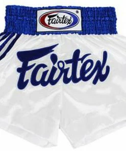 Fairtex "BLUE STRIPES" Muay Thai Kickboxing Shorts - BS0655 Muay Thai Shorts