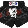 Muay Thai Shorts Fairtex "CRAZY DOG" Muay Thai Kickboxing Shorts - BS0660