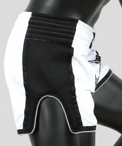 FAIRTEX SLIM CUT MUAY THAI SHORTS - BS1707 - White