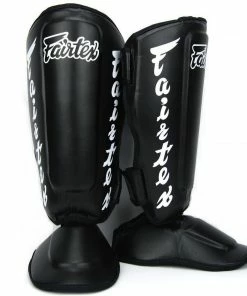 Protection Fairtex Detachable Twister Shin Guards - SP7 - Special Padded Straps