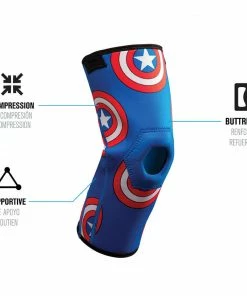 Accessories Donjoy Advantage Kid’s Patella Knee Sleeve Featuring Marvel