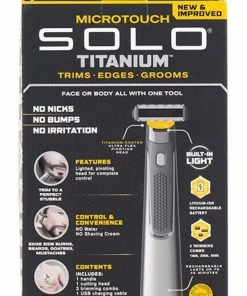 Accessories MicroTouch Solo Titanium Full Body Groomer - Trims, Edges, Grooms