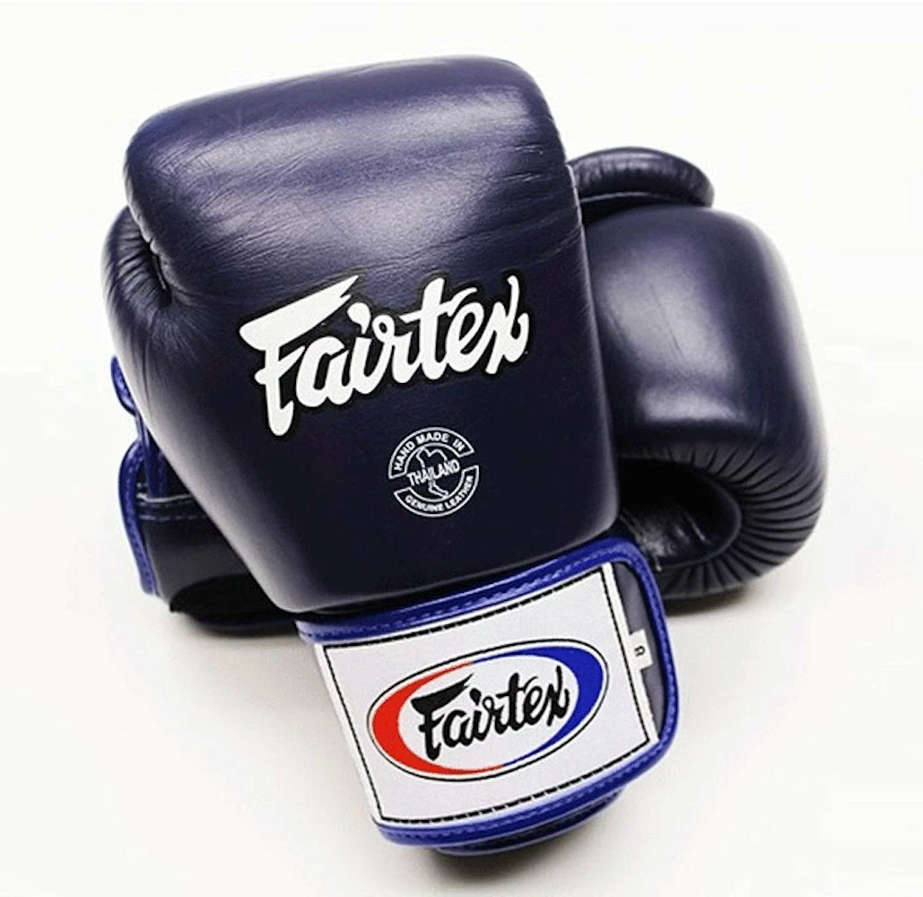 Fairtex Muay Thai Style Training Boxing Gloves - BGV1 - Made In Thailand W/ Genuine Top Grain Leather.