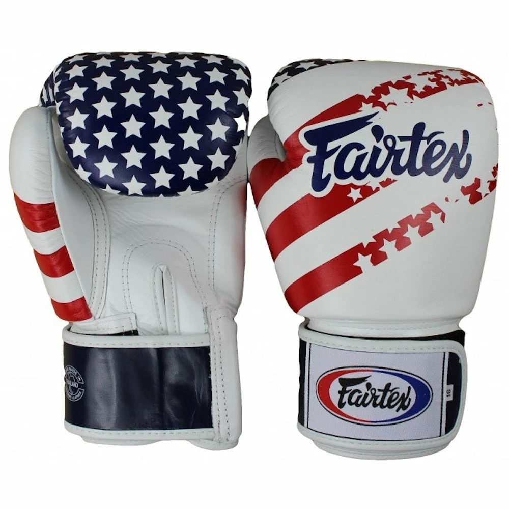 Fairtex "USA FLAG" Muay Thai Style Training Gloves - BGV1