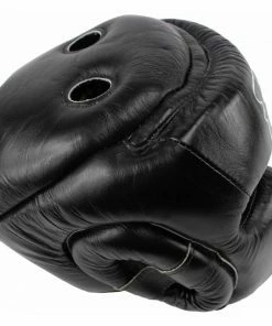 Fairtex Padded Top Diagonal Vision Headgear - HG13PD - Genuine Leather