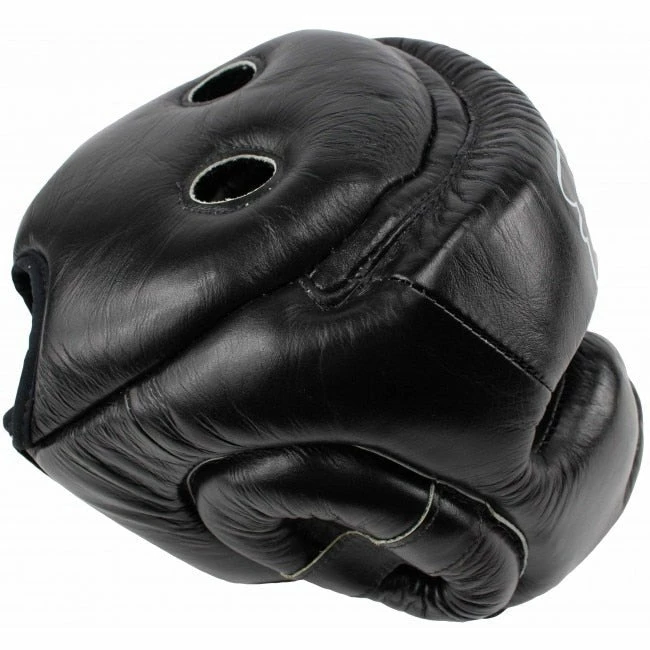 Fairtex Padded Top Diagonal Vision Headgear - HG13PD - Genuine Leather
