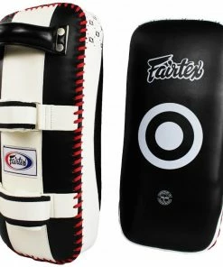 Pads & Mitts Fairtex "EXTRA LONG" Muay Thai Kickboxing Curved Pads - KPLC4 - Sold As Pair