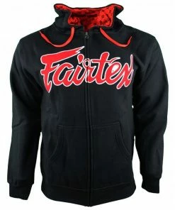 Fairtex Hooded Sweatshirt - Blue & Yellow