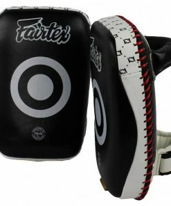 Fairtex "Small" Curved Kick Pads - KPLC1 - Sold As Pair - Handmade In Thailand Pads & Mitts