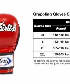 Fairtex MMA Grappling Gloves - FGV17 - Closed Thumb Design That Suits A Striker