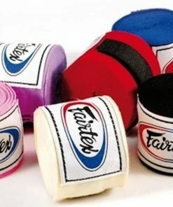 Fairtex Elastic Cotton Handwraps - HW2 - 4.5 Meters Long/180 Inches Long Accessories
