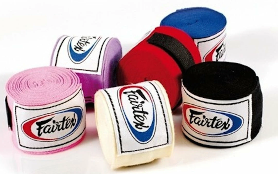Fairtex Elastic Cotton Handwraps - HW2 - 4.5 Meters Long/180 Inches Long Accessories