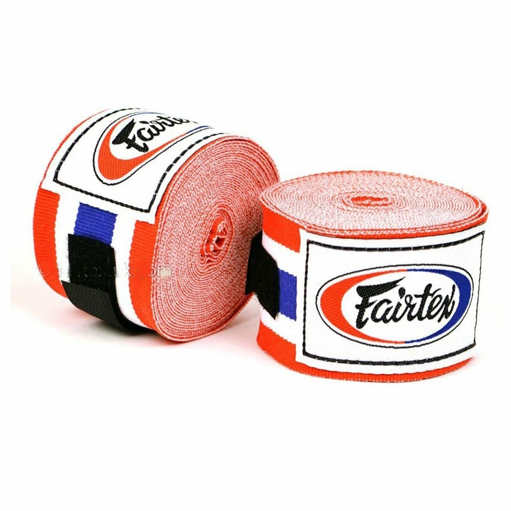 Fairtex Elastic Cotton Handwraps - HW2 - 4.5 Meters Long/180 Inches Long Accessories