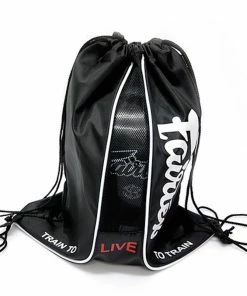 Fairtex Drawstring Sach Bag - BAG6 - Mesh Lining - Perfect For Carrying Gloves