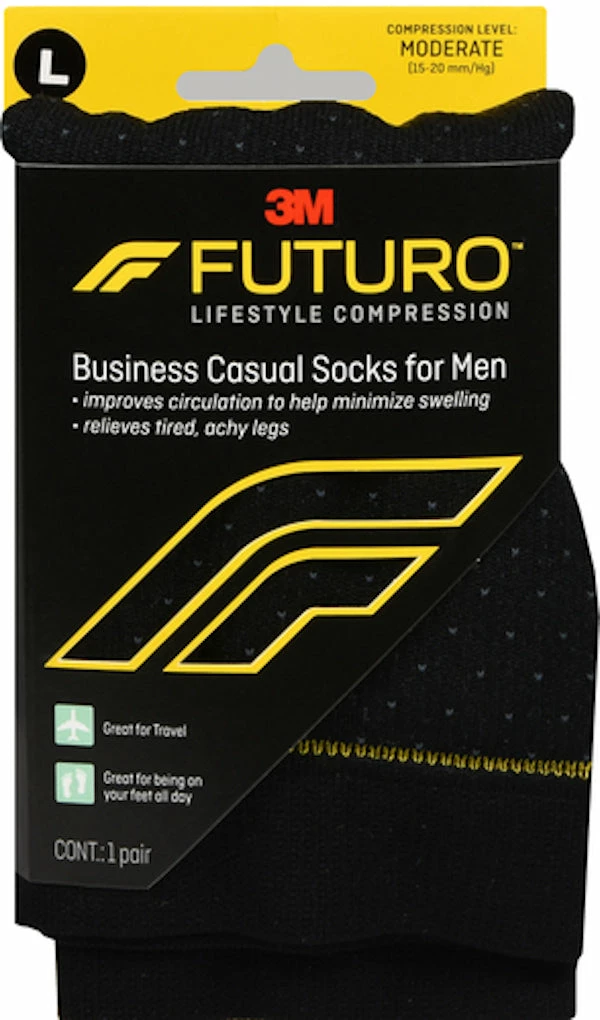 FUTURO Medical Compression Anti-Embolism Knee Length Stockings - 1 Pair Accessories