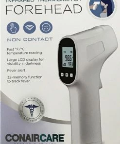 CONAIRCARE Infrared Non Contact Forehead Thermometer - Fast Temperature Reading - Fever Alert Accessories