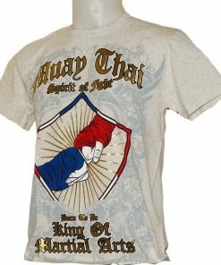 BORN TO BE MUAY THAI Apparel Muay Thai Kickboxing Unisex Tshirts - All Styles