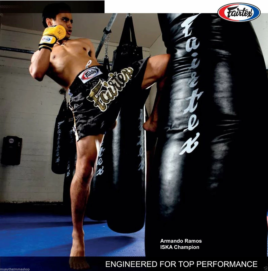 Punching Bags Fairtex 7ft Pole Bag - HB7 (UnFilled)- Heavy Duty Non-tear And Water Resistant Nylon Lining