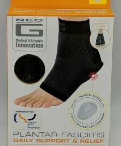 Accessories NEO G Plantar Fasciitis Daily Support & Relief - Contains 1 Pair - Helps Relieve Everyday Swelling & Discomfort