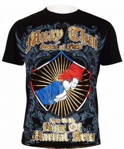 BORN TO BE MUAY THAI Apparel Muay Thai Kickboxing Unisex Tshirts - All Styles
