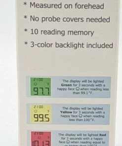 BESTMED 1 Second Infrared Thermometer For Children & Adults Forehead - DET-306