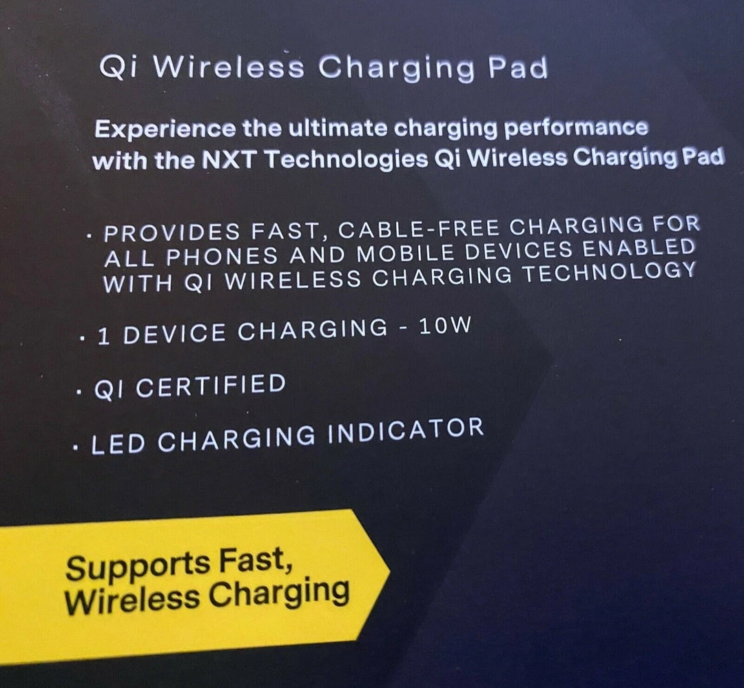 Accessories NXT Technologie Qi Wireless Charger - White (NX54708)