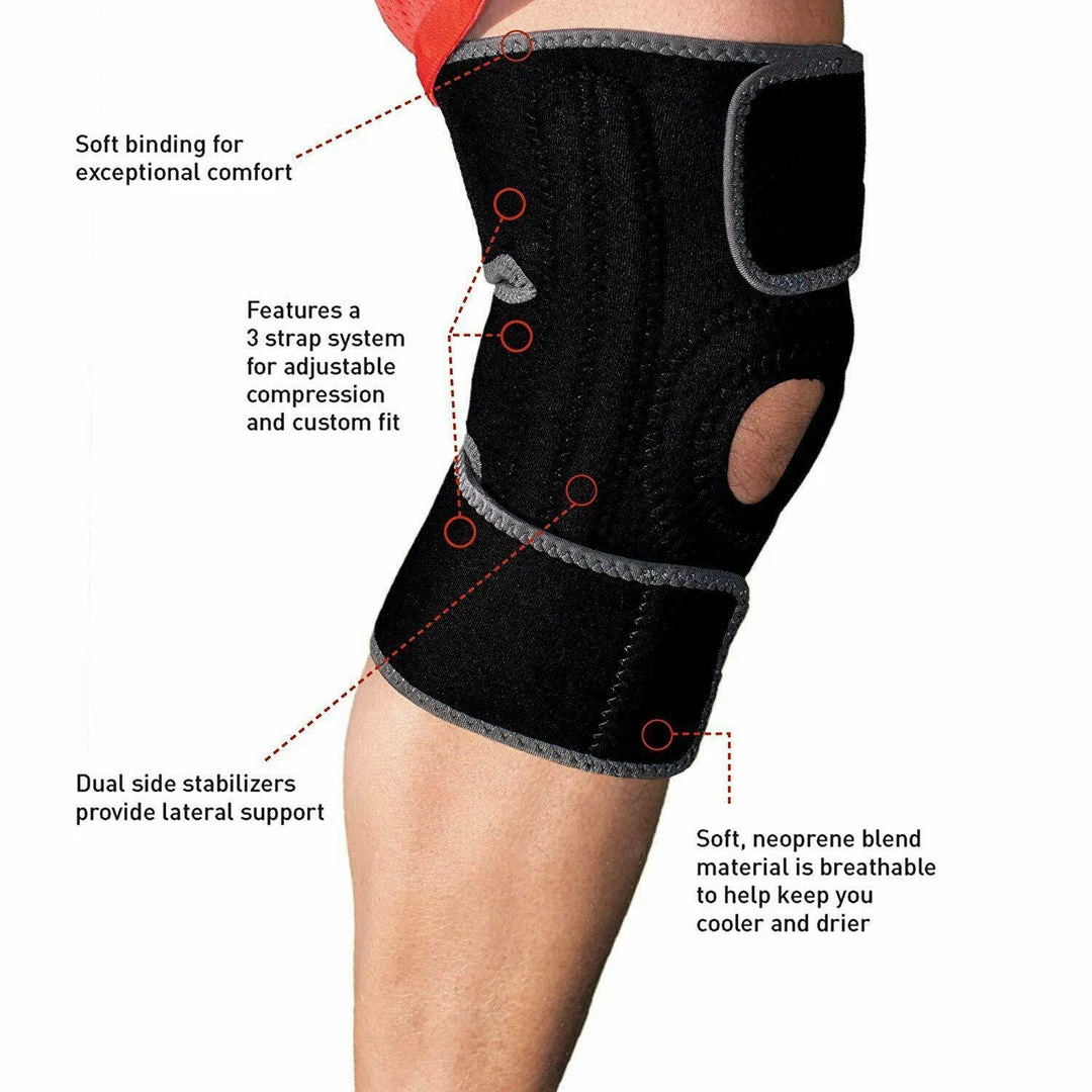 Ace Brand Adjustable Firm Lateral Stabilization Knee Support - 1 Support Accessories