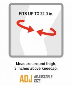 Ace Brand Adjustable Firm Lateral Stabilization Knee Support - 1 Support Accessories