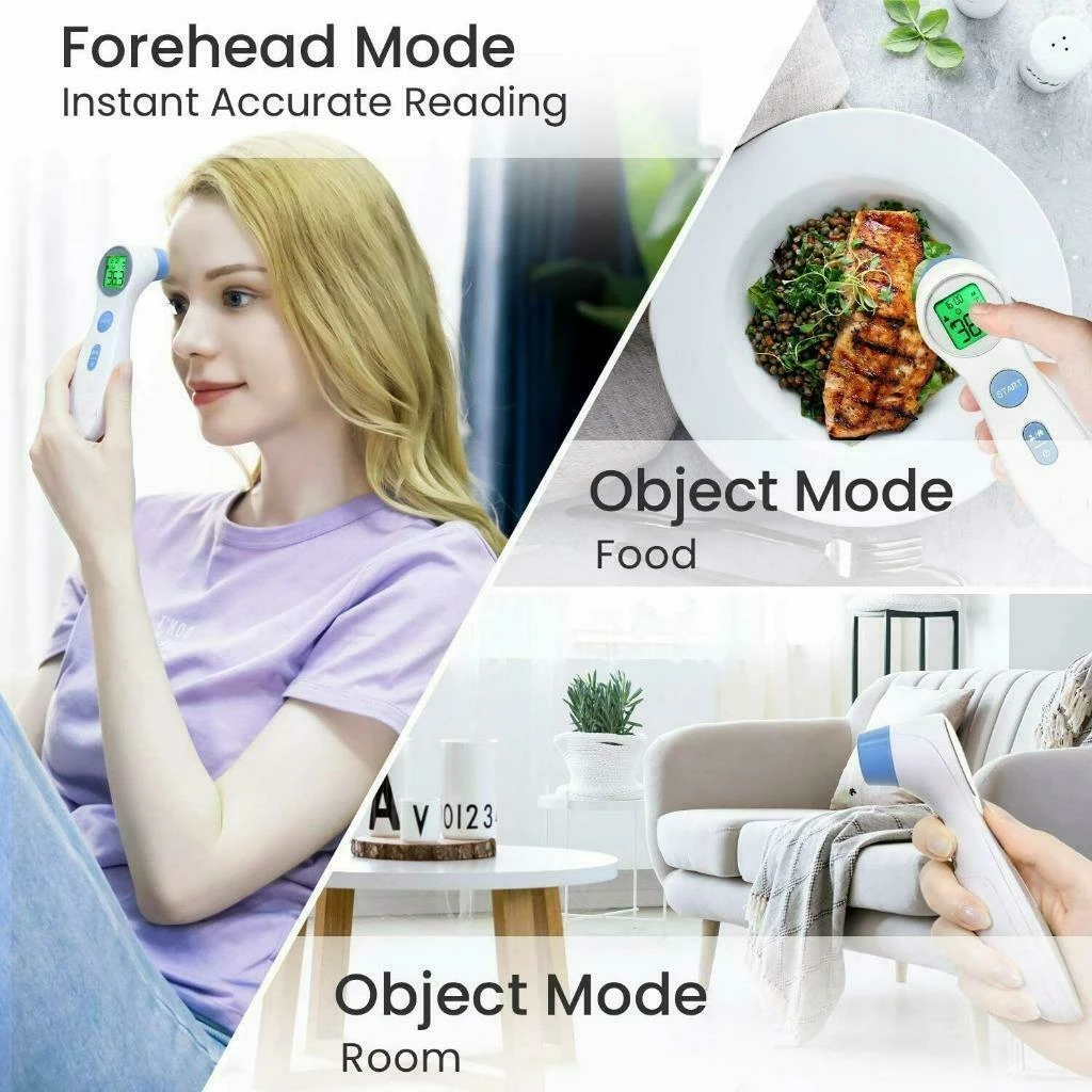 BESTMED 1 Second Infrared Thermometer For Children & Adults Forehead - DET-306