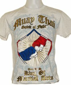 BORN TO BE MUAY THAI Apparel Muay Thai Kickboxing Unisex Tshirts - All Styles