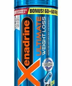 Xenadrine Ultimate Weight Loss Supplement Pills - Increase Metabolism & Energy - 120 Capsules