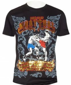 BORN TO BE MUAY THAI Apparel Muay Thai Kickboxing Unisex Tshirts - All Styles