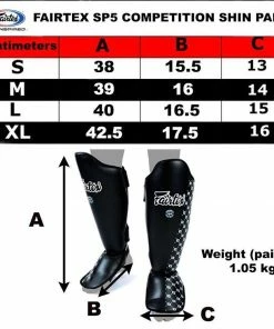 Fairtex Competition Shin Guards - SP5 - “Engineered For Top Performance”