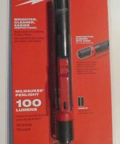 Milwaukee Penlight 100-Lumen Twist Focus Flashlight Accessories