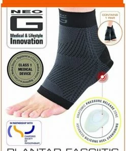 Accessories NEO G Plantar Fasciitis Daily Support & Relief - Contains 1 Pair - Helps Relieve Everyday Swelling & Discomfort