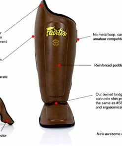 Protection Fairtex Extra Knee Joint Protector Muay Thai Shin Guards - SP8