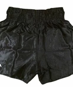 Muay "THAI BOXING" Brand Shorts - Black & White Color