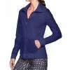 Women's Under Armour Full Zip Warm UP Track Jacket - 1260186 - Purple Accessories