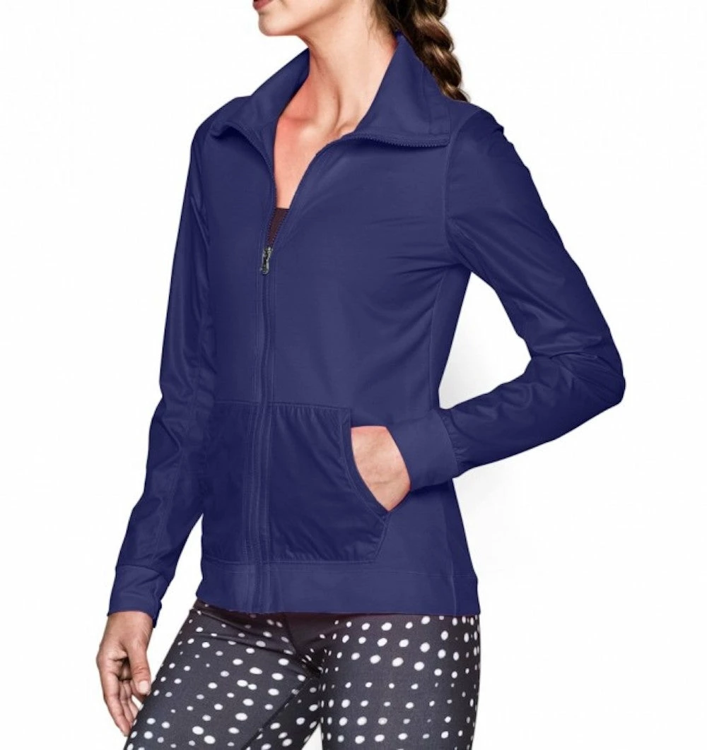 Women's Under Armour Full Zip Warm UP Track Jacket - 1260186 - Purple Accessories