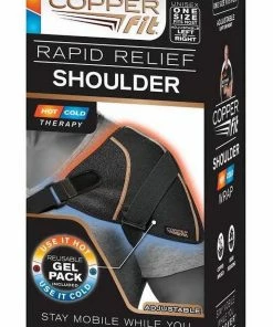 Accessories Copper FIT Rapid Relief Adjustable Shoulder HOT/Cold Therapy - Keeps You Healthy